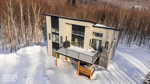 Chalet Onyx — Extérieur - Hiver